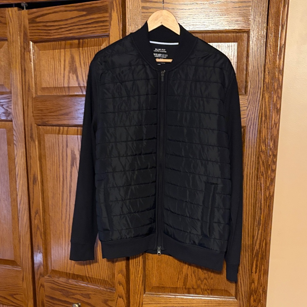 Kenneth Cole Men's Black Puffer Jacket